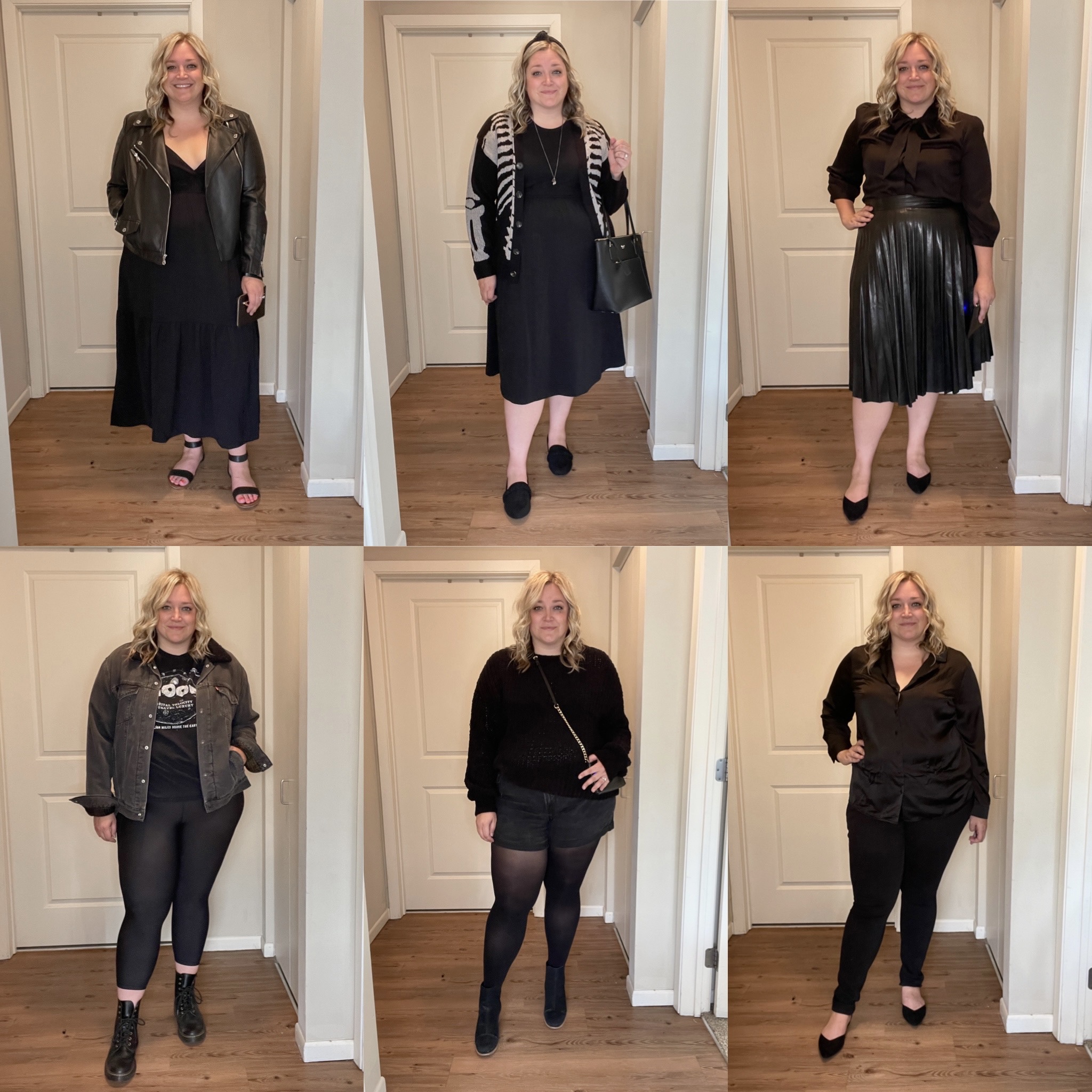 Plus Size Black Outfits