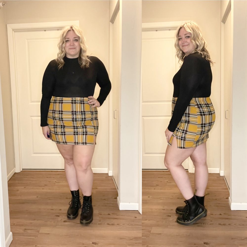 90s Plaid Skirt – Plus&nbsp;Size