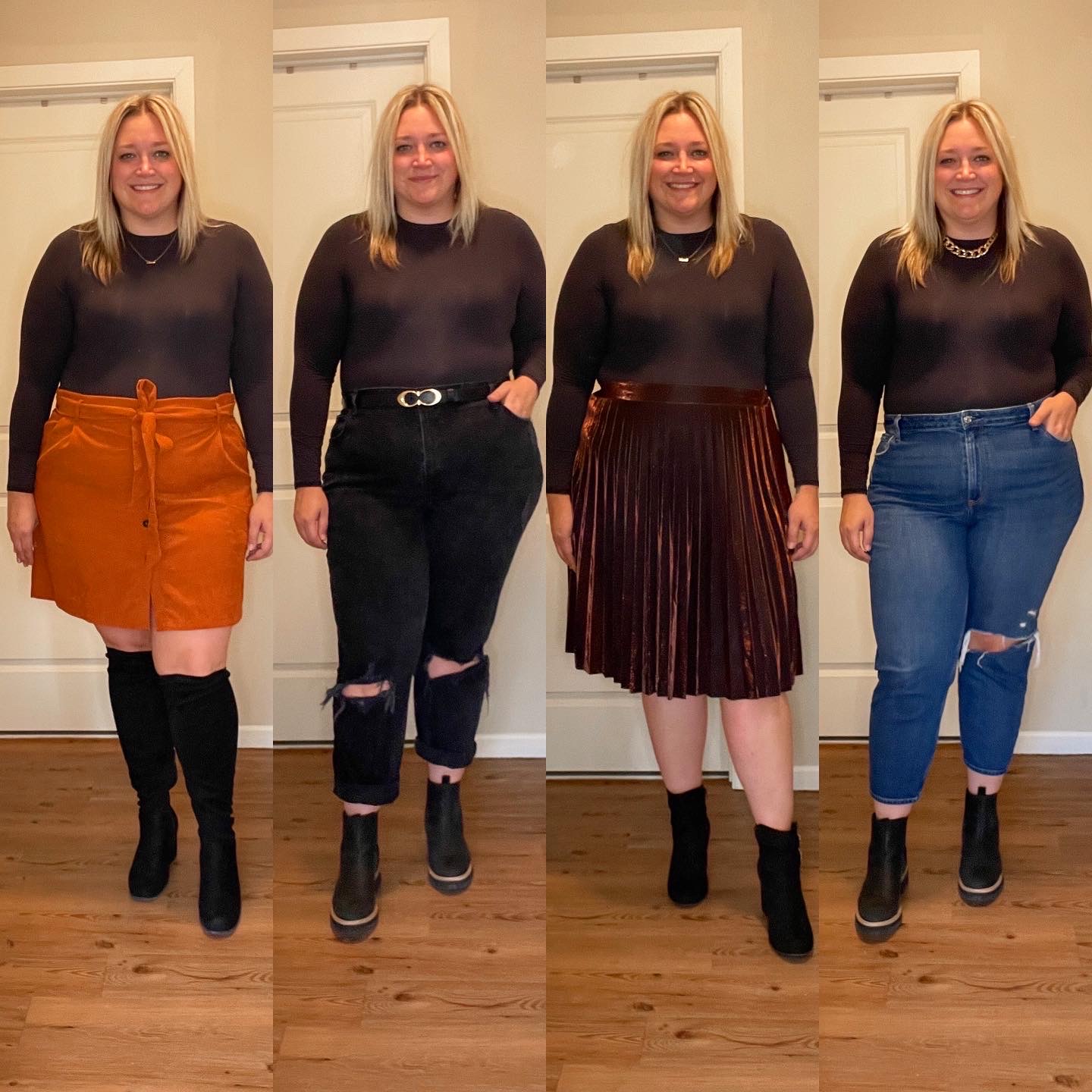 4 SKIMS Bodysuit Outfits