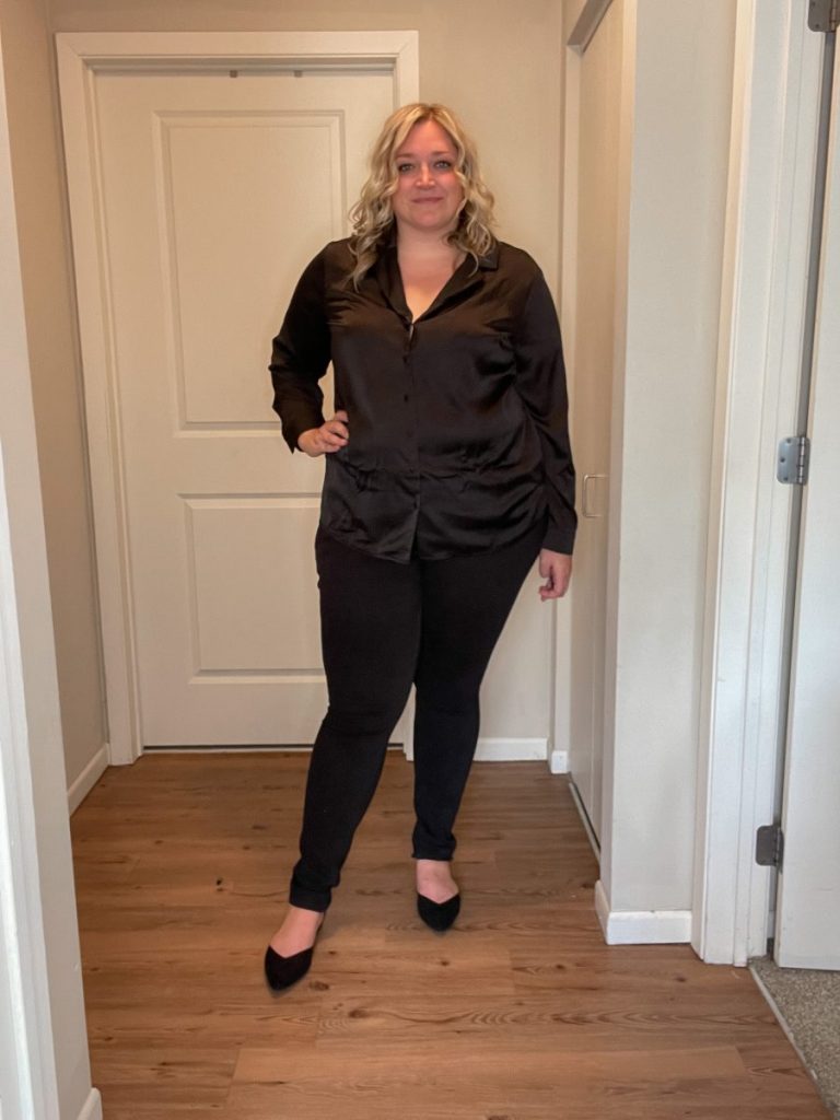 Plus Size Black Outfit