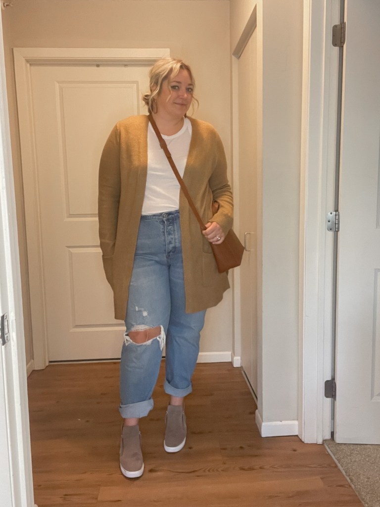 Plus Size Fall Duster Sweater