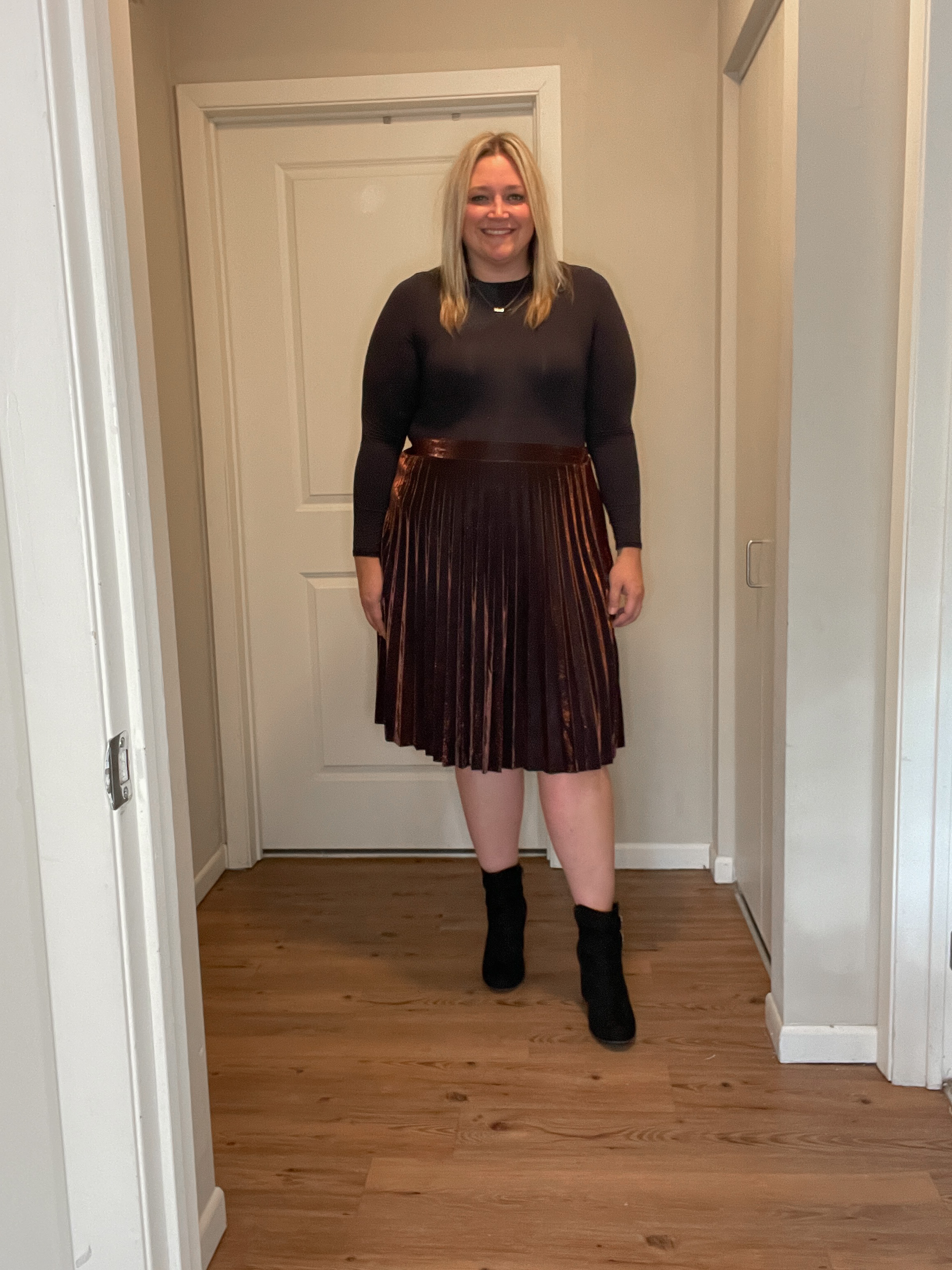 Plus Size SKIMS and Shein Skirt