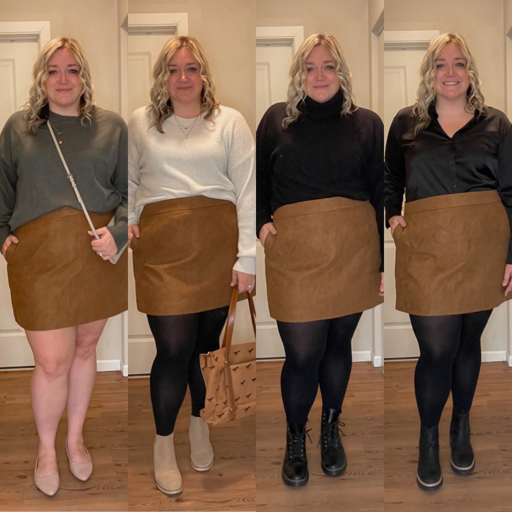 4 Suede Skirt Outfits – J.Crew&nbsp;Factory