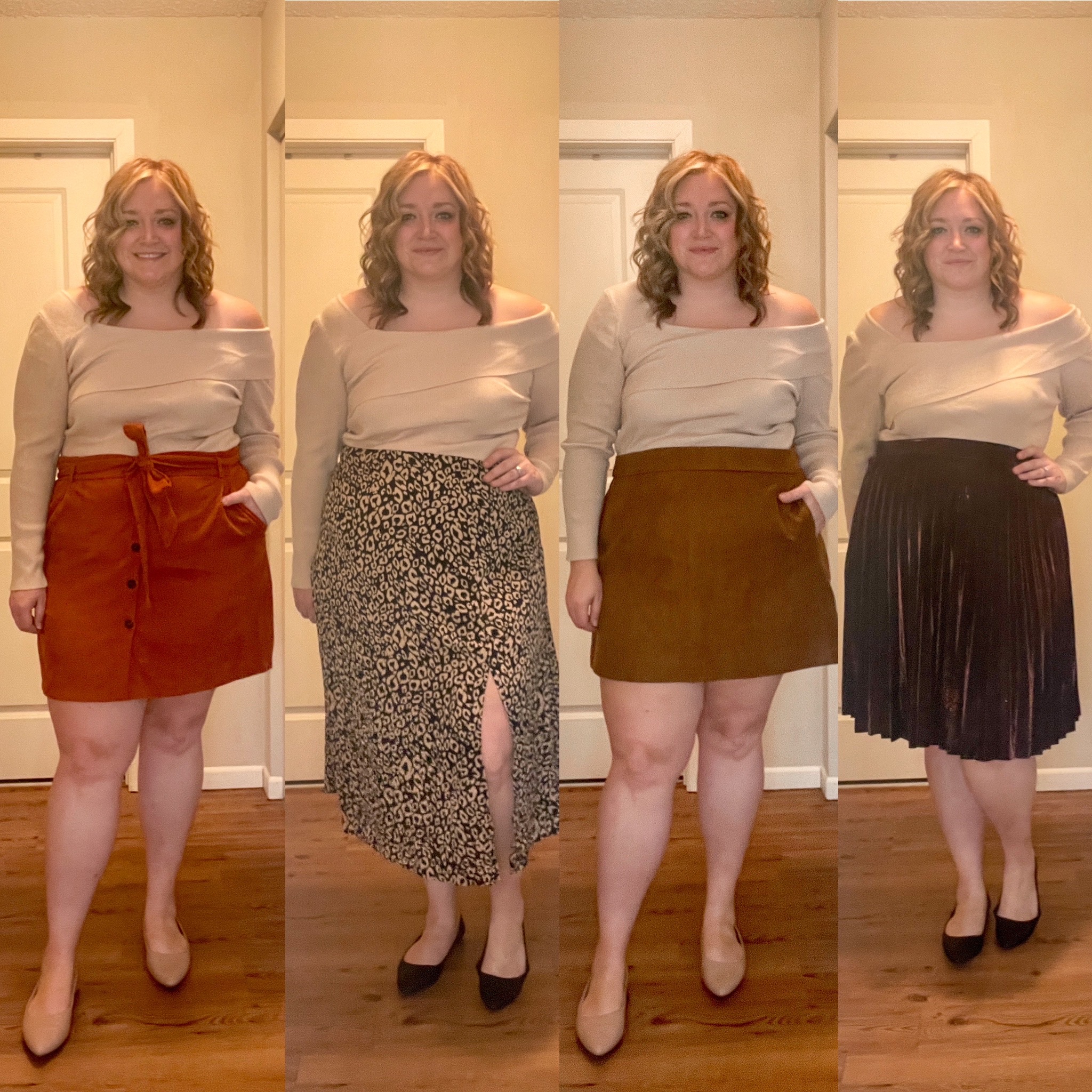 4 Outfit Challenge – Plus Size Amazon Sweater