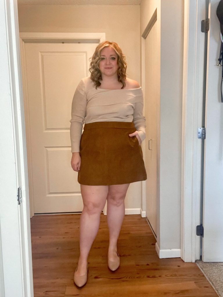Amazon Sweater Outfit Challenge Plus Size Fashion