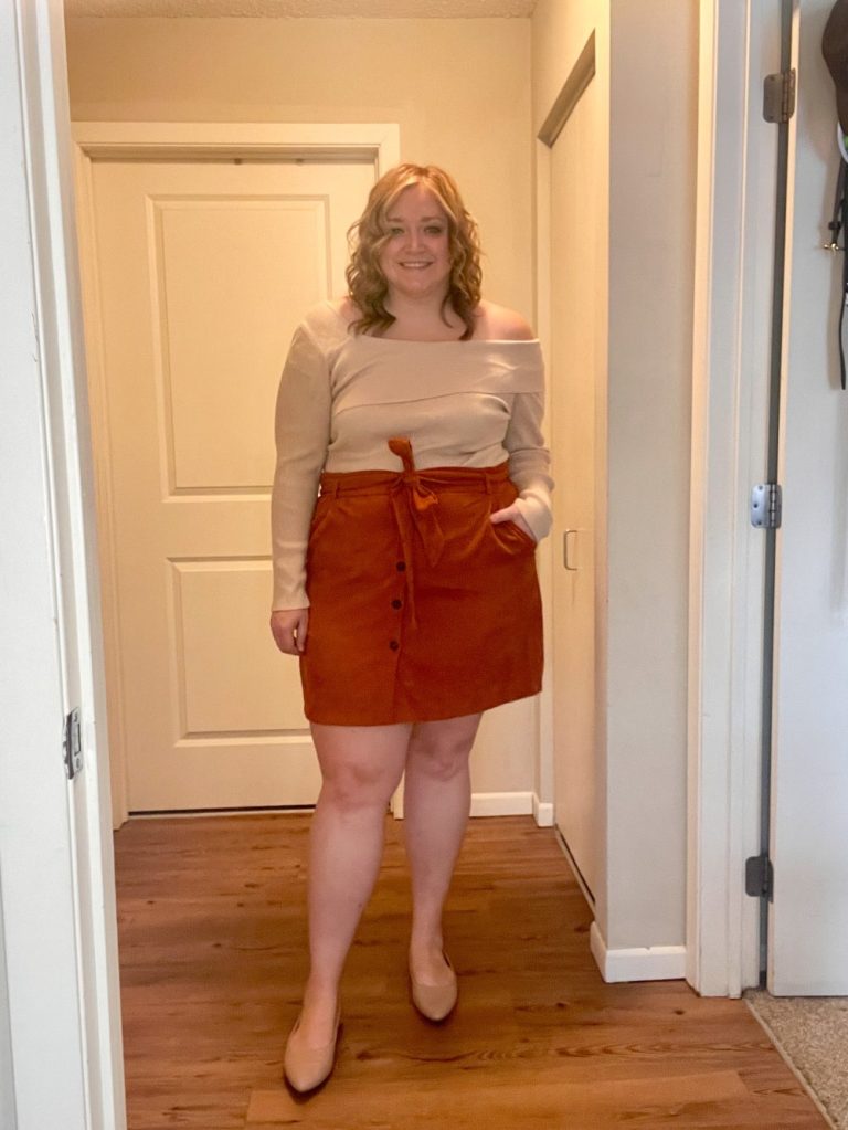 Amazon Sweater Outfit Challenge Plus Size Fashion