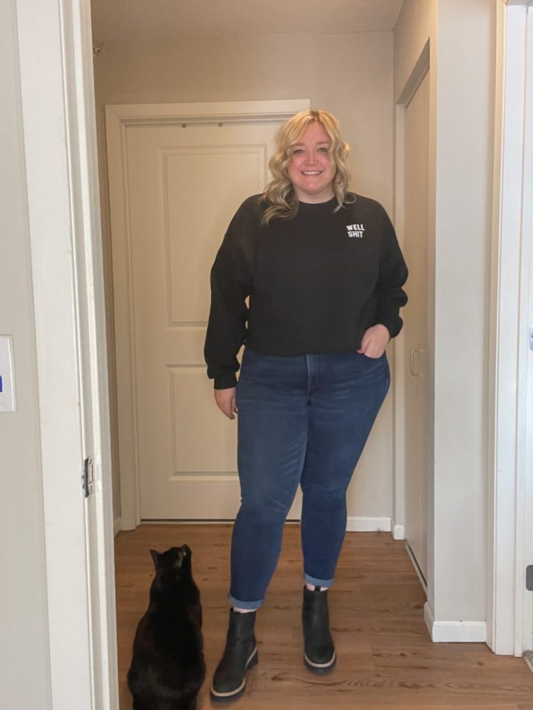 Statement outfit tara jane style plus size fashion