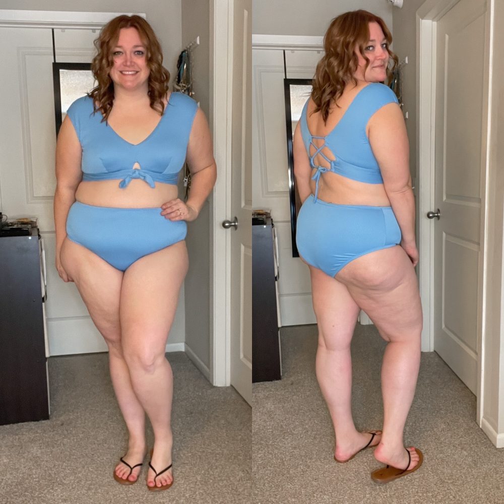 Cupshe Partner Plus Size Swimsuit Tara Jane Style