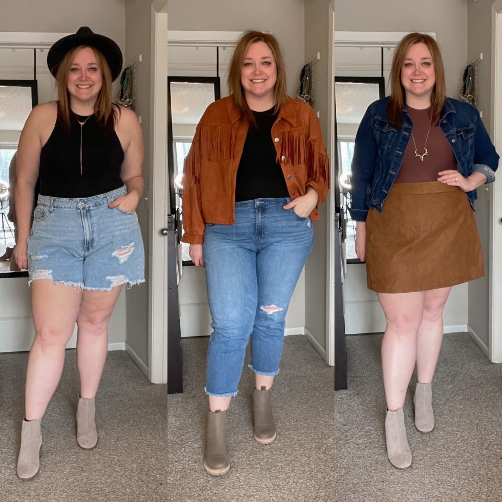3 Cowgirl Outfit Ideas – Curvy&nbsp;Fashion