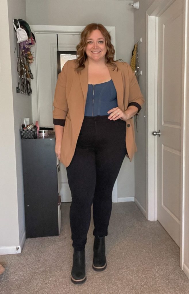 Popilush Bodysuit Tara Jane Style Plus Size Fashion