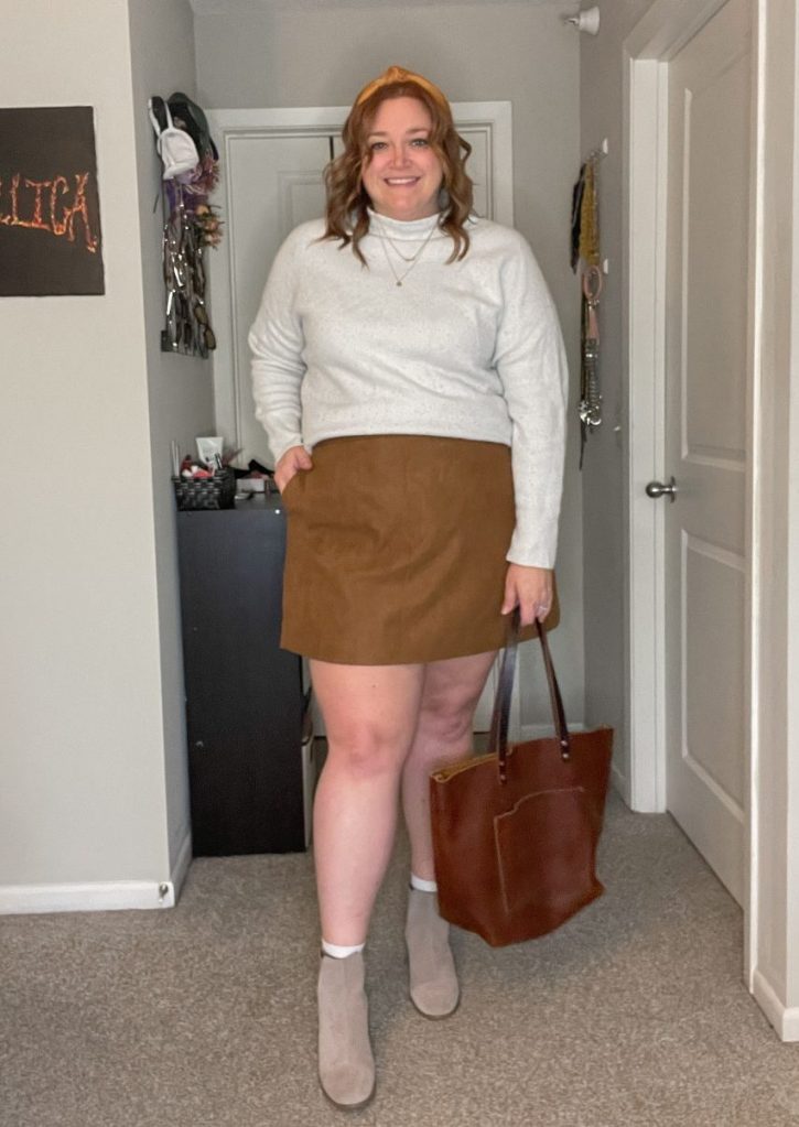 Plus Size Fall Skirt Outfits Tara Jane Style