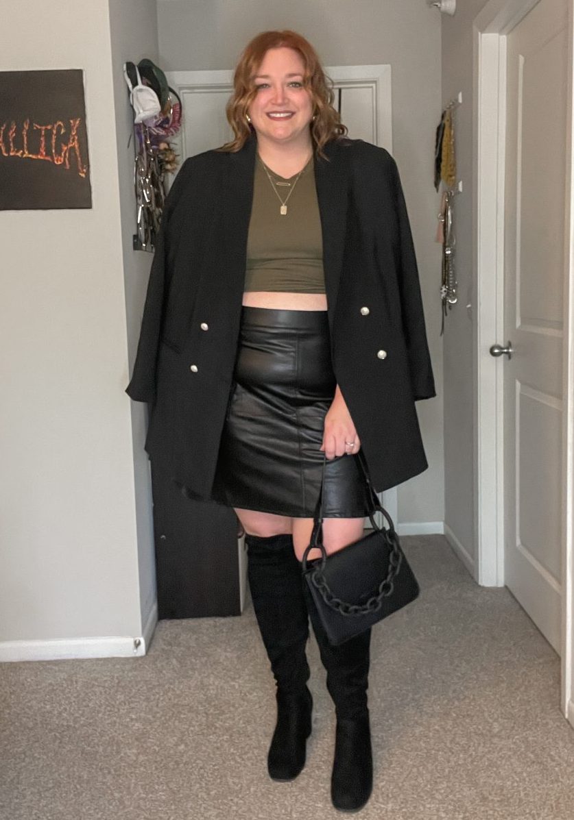 Plus Size Fall Skirt Outfits Tara Jane Style