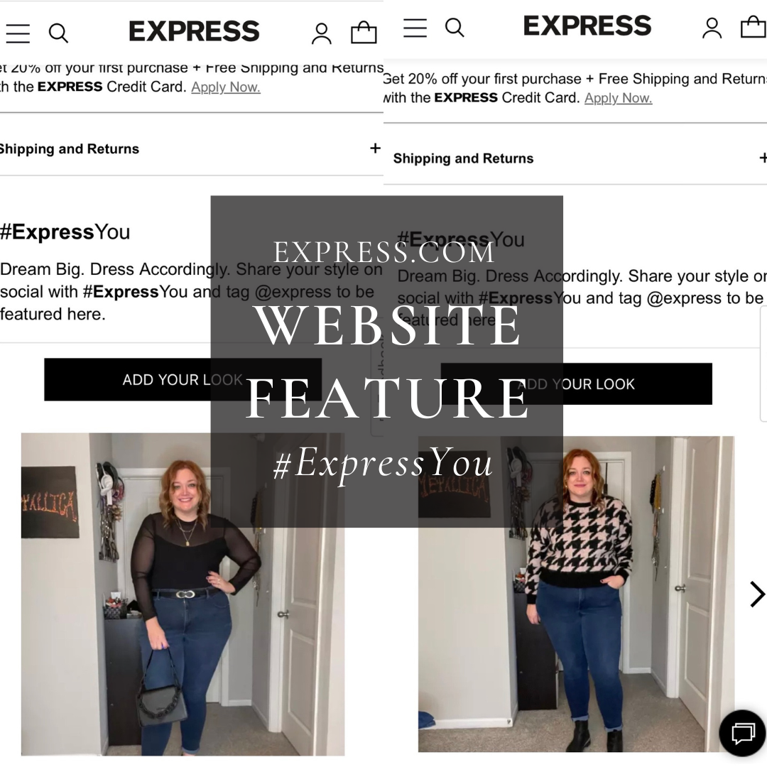 Express.com Website Feature – Tara Jane Style