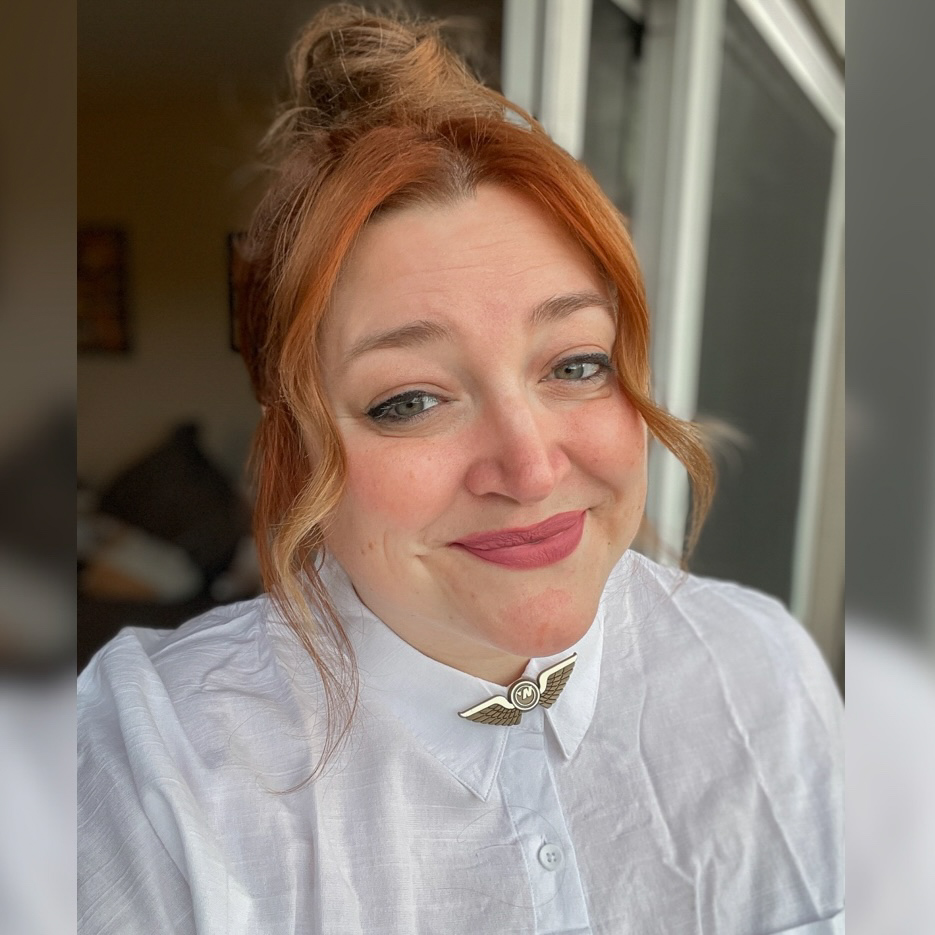 Hipster Flight Attendant – Plus Size Style