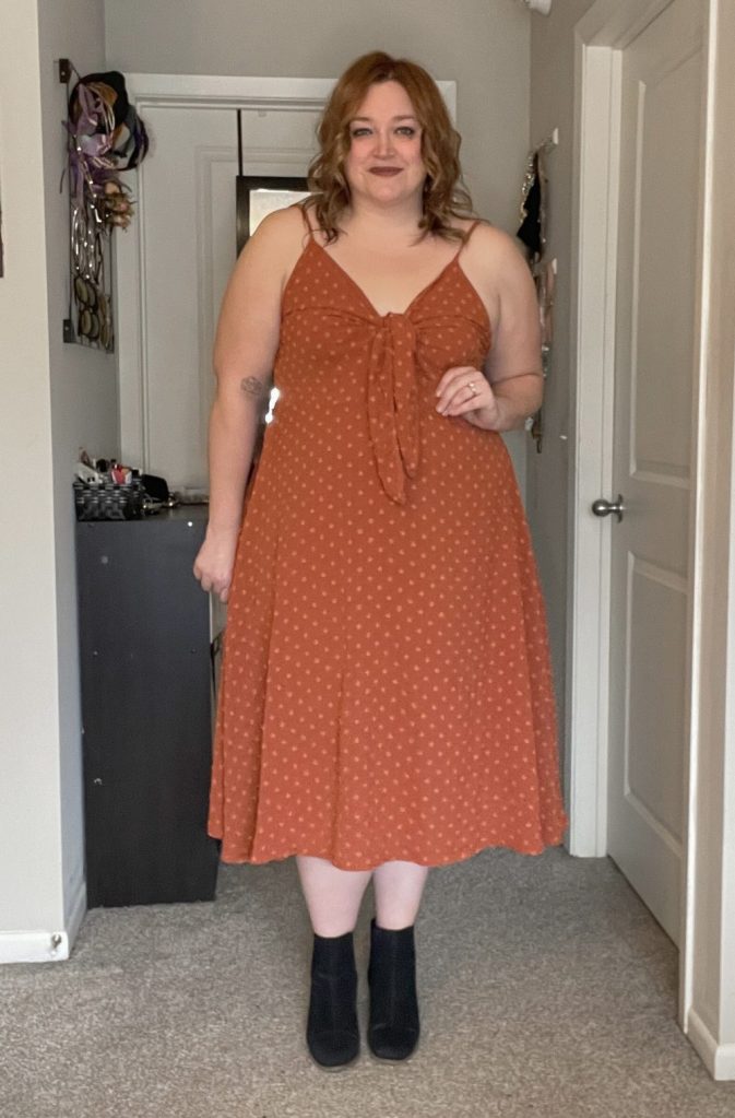 SHEIN Curve Spring Dress Tara Jane Style