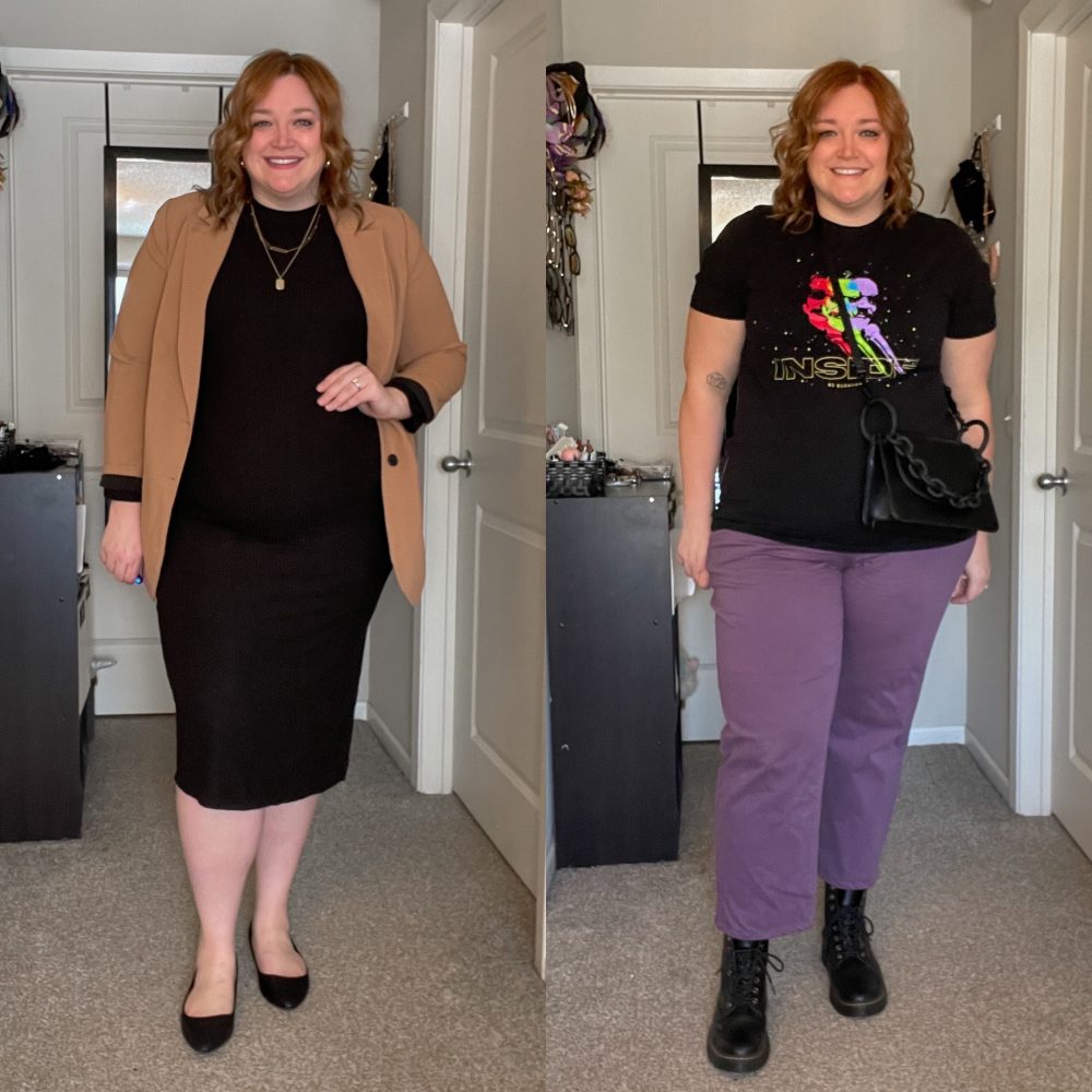 2 Outfits, 2 Personalities – Plus Size Style