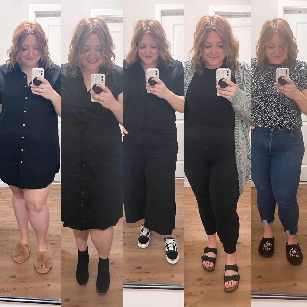Black and White Work Wear  – Plus Size Fashion