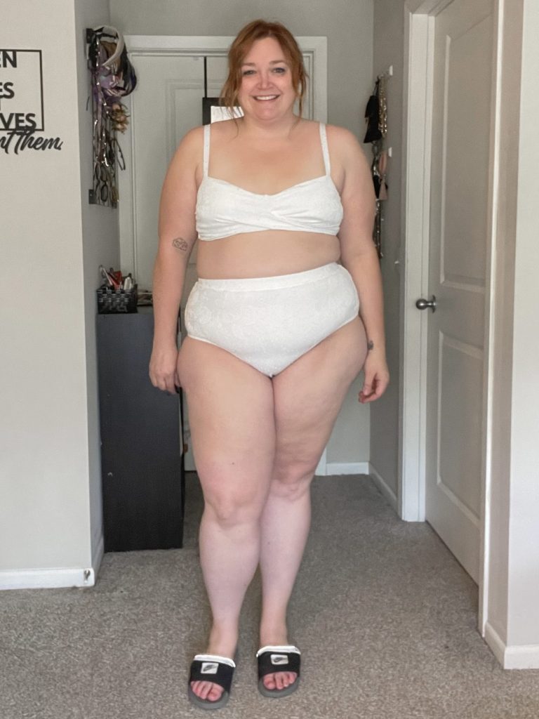 Fourth of July Plus Size Swimsuit Inspiration Tara Jane Style