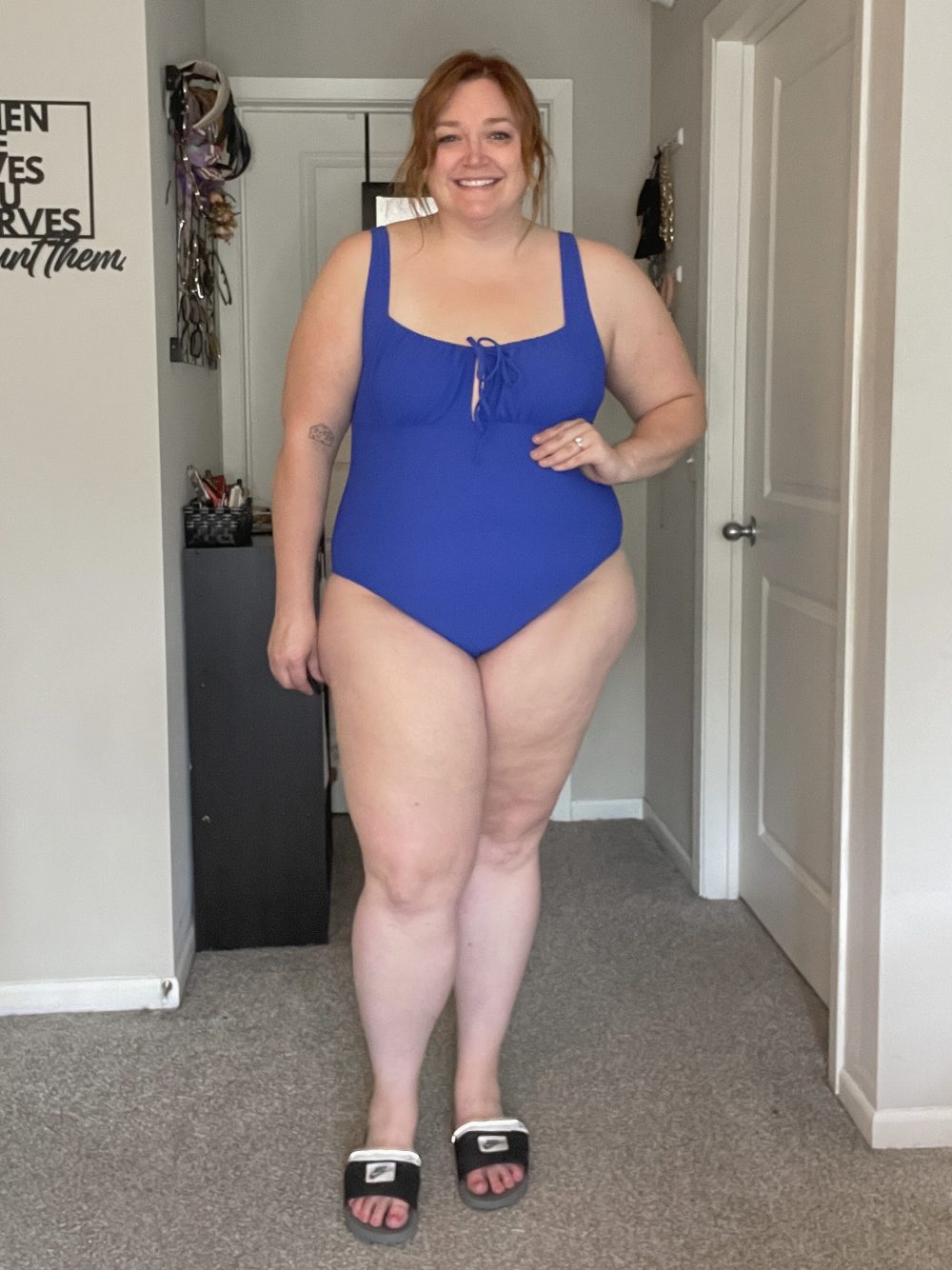 Fourth of July Plus Size Swimsuit Inspiration Tara Jane Style