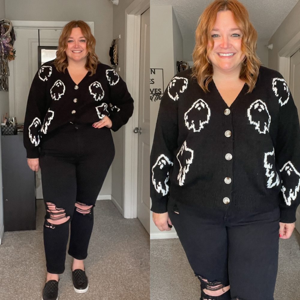 Spooktober Halloween Plus Size Outfits Tara Jane Style SHEIN discount code
