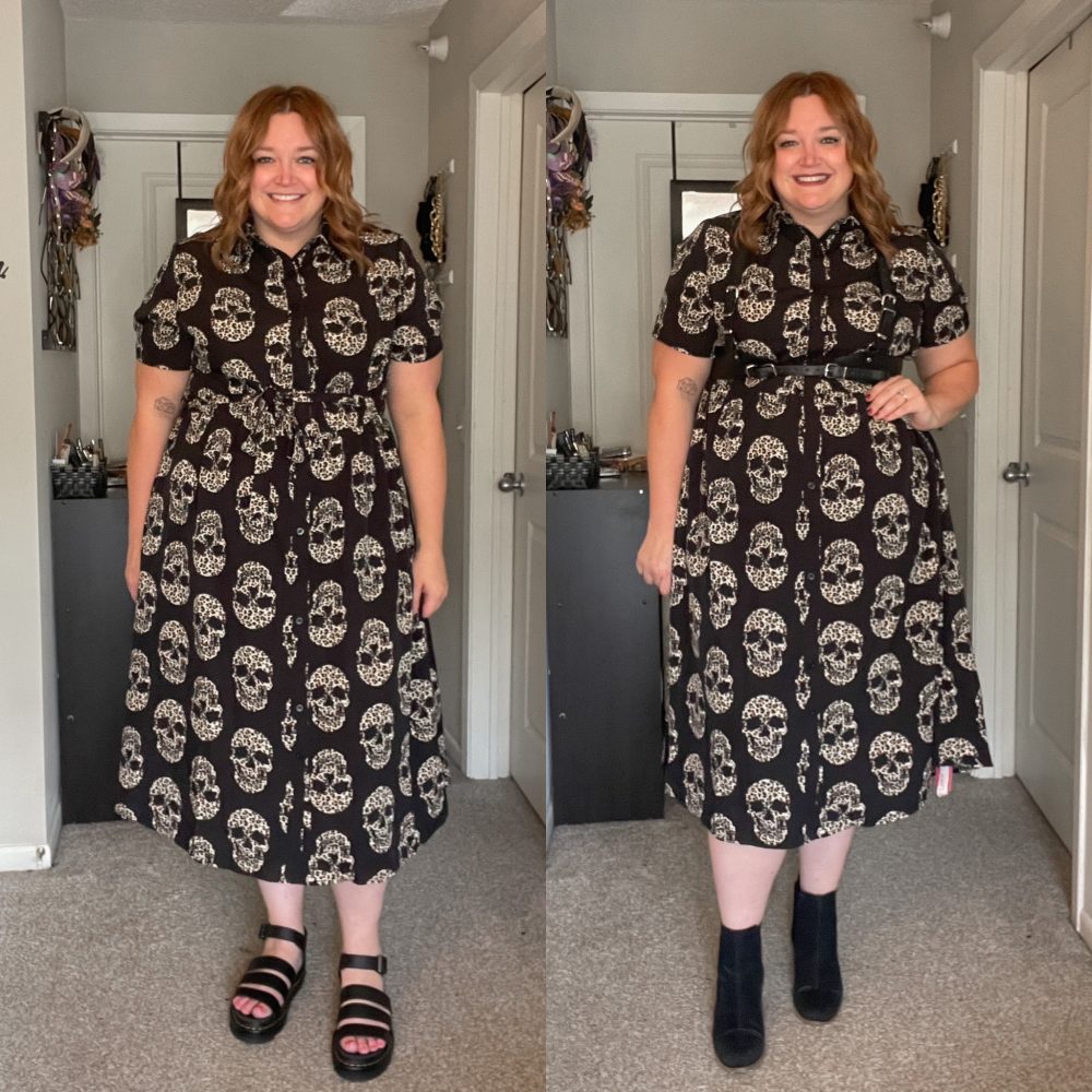 Spooktober Halloween Plus Size Outfits Tara Jane Style SHEIN discount code