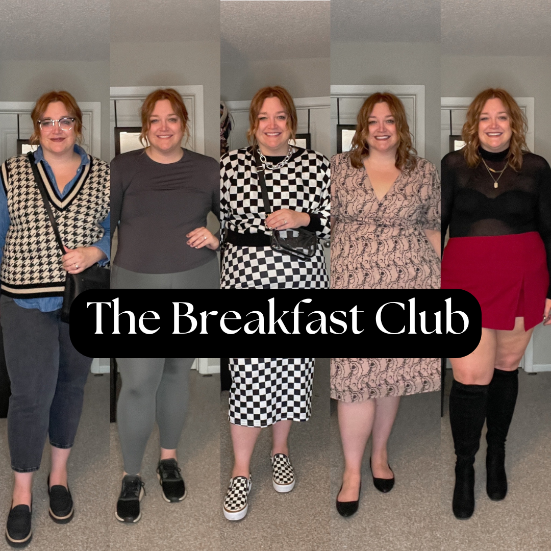 Outfits Inspired by The Breakfast Club  – Plus Size