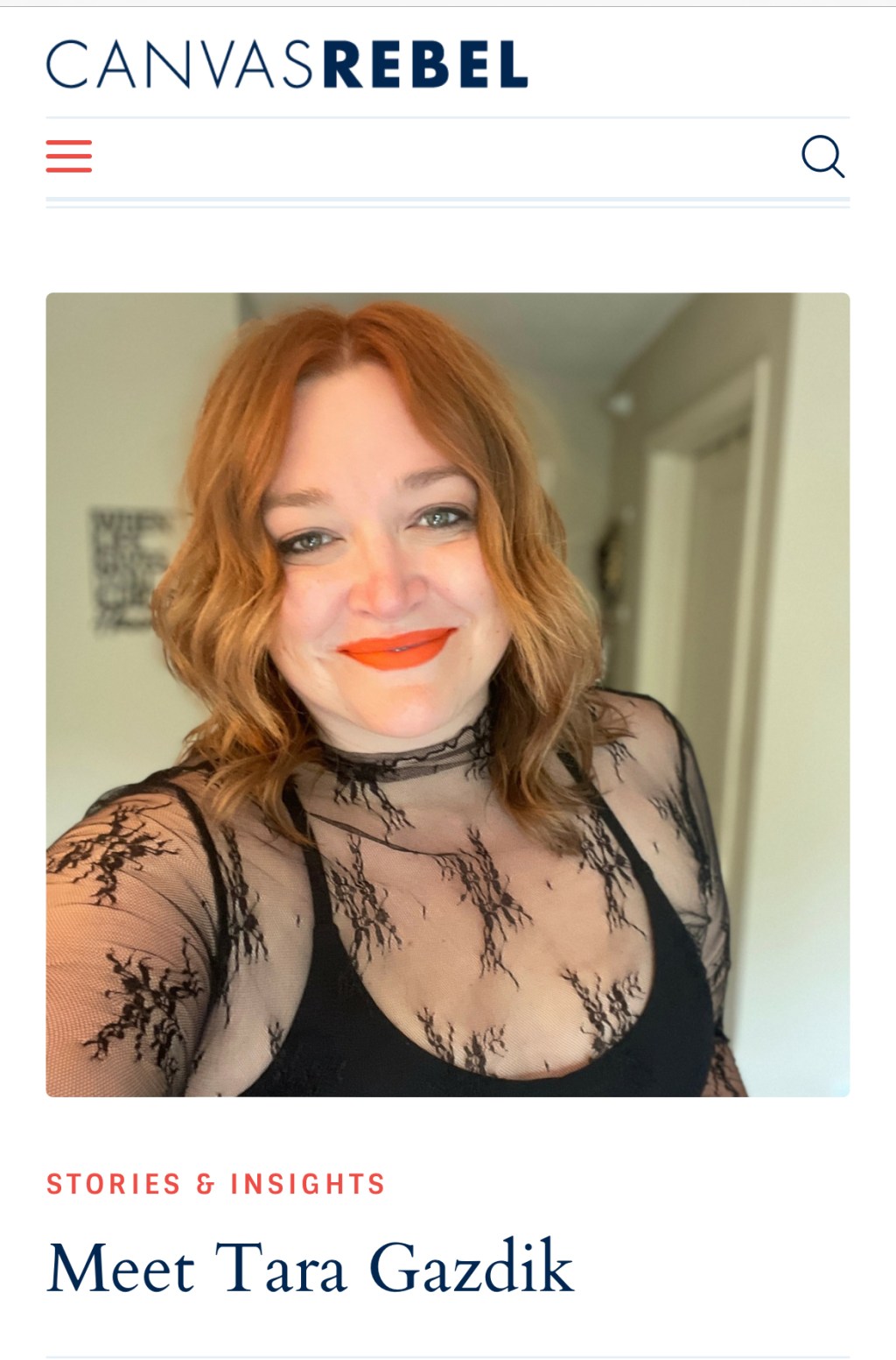 CanvasRebel Interview – Tara Jane&nbsp;Style