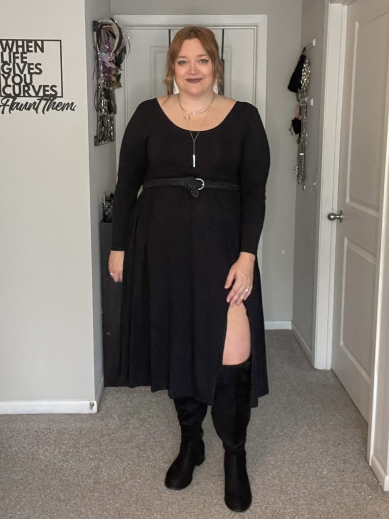 witchy cottagecore plus size fashion