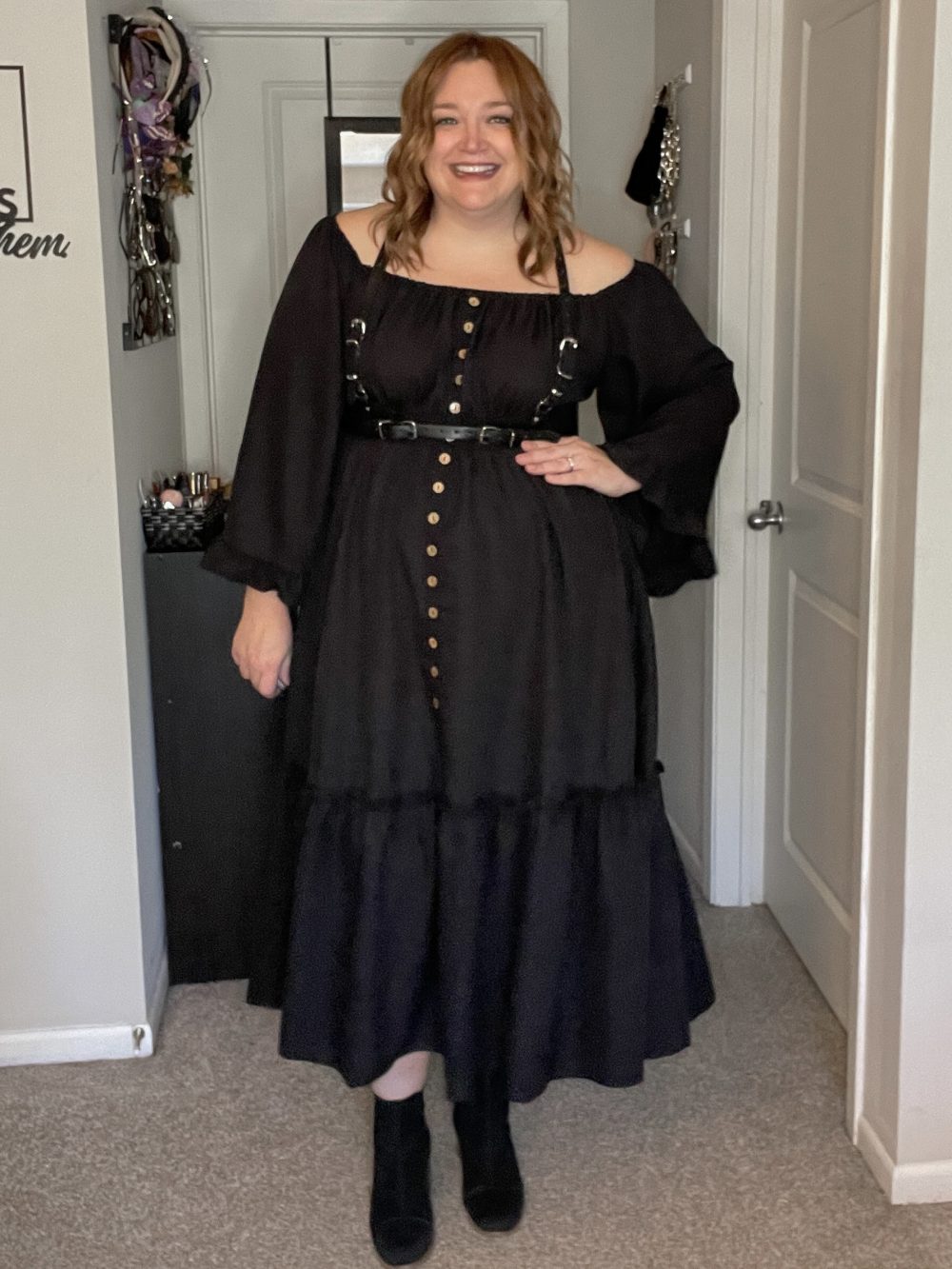 witchy cottagecore plus size fashion