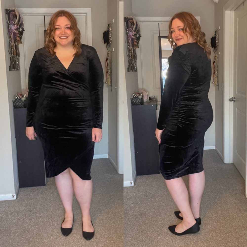Plus Size Little Black Dress from Amazon