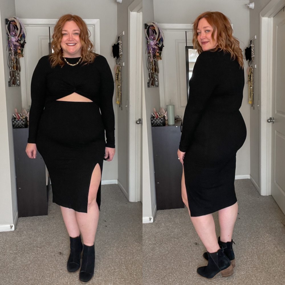 Plus Size Little Black Dress from Amazon