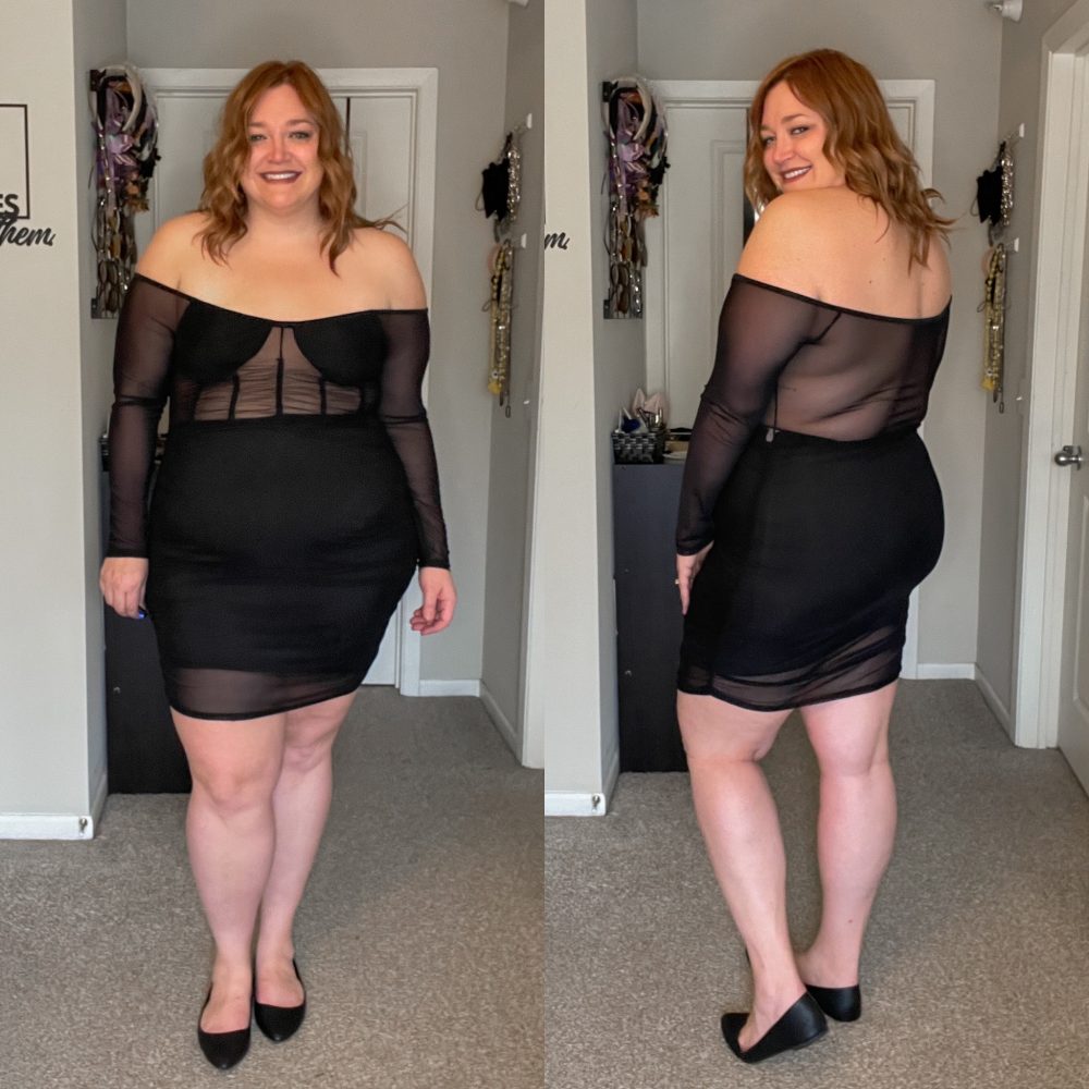 Plus Size Little Black Dress from Amazon