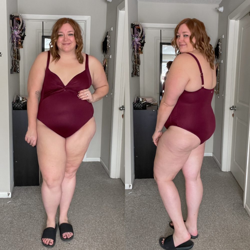 Plus Size Swimsuit Tara Jane Style Sustainable Swimwear