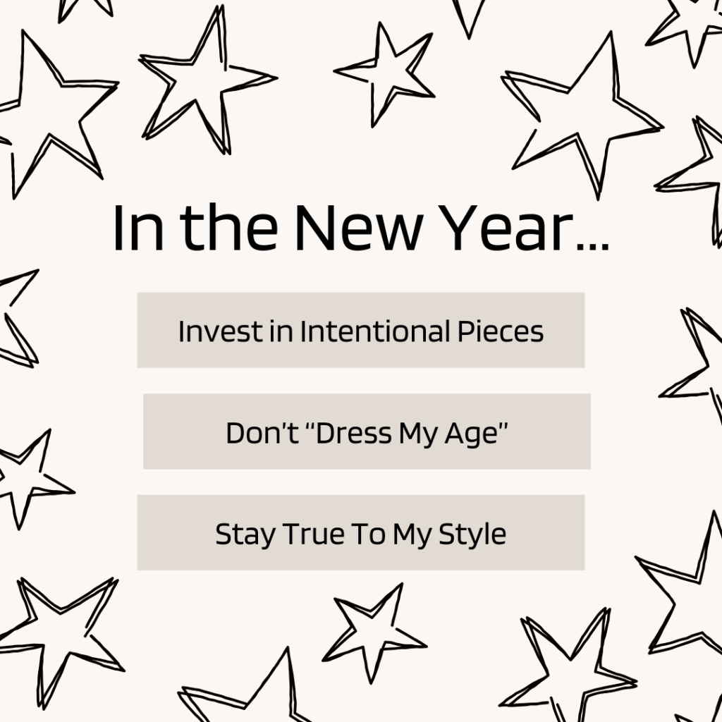 2025 Fashion Resolutions