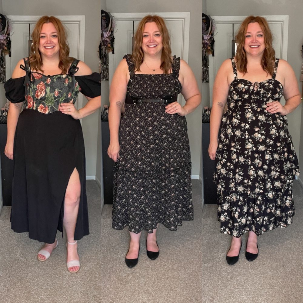 Alt Fashion – Black Floral Looks