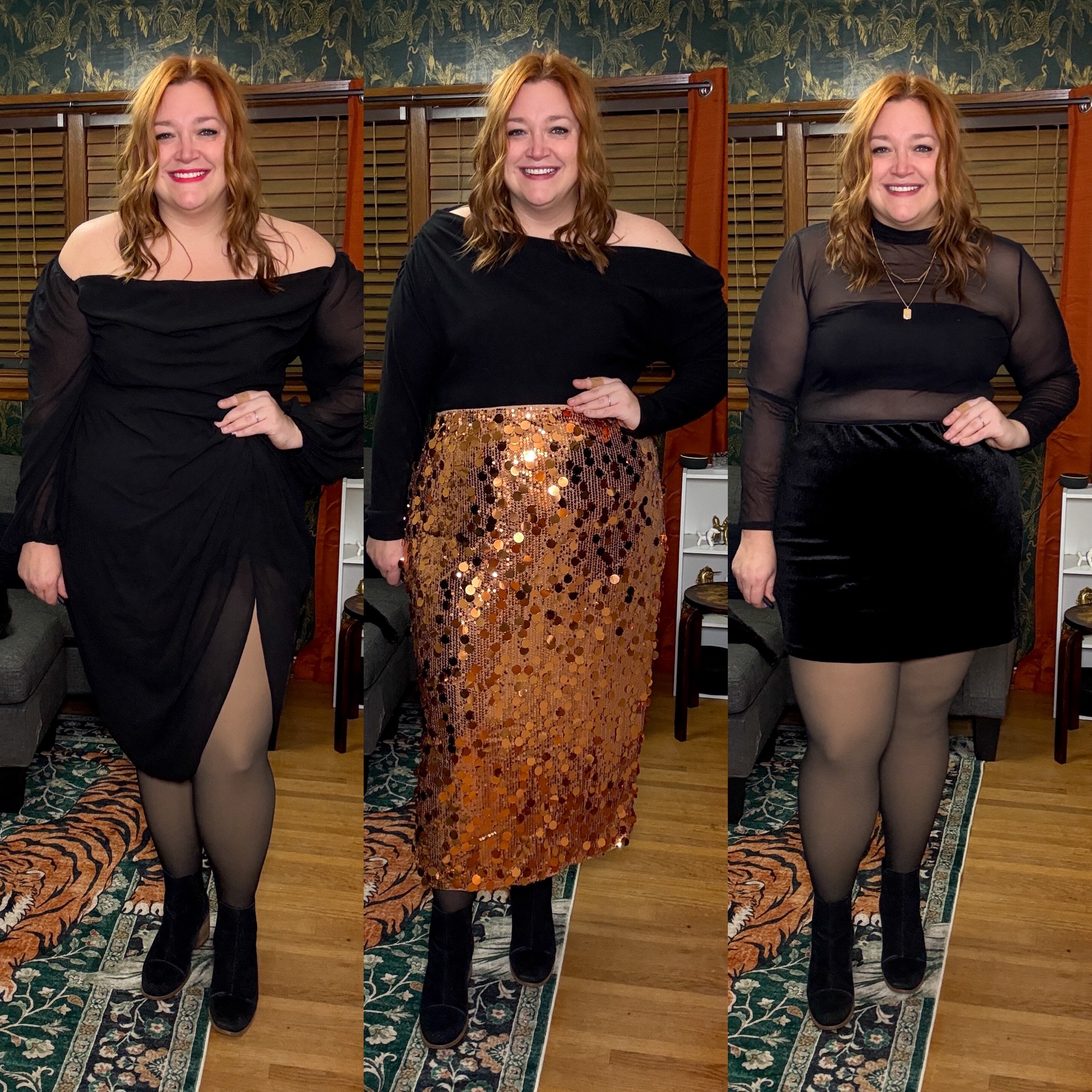 NYE Outfits – Plus and Mid Size Fashion